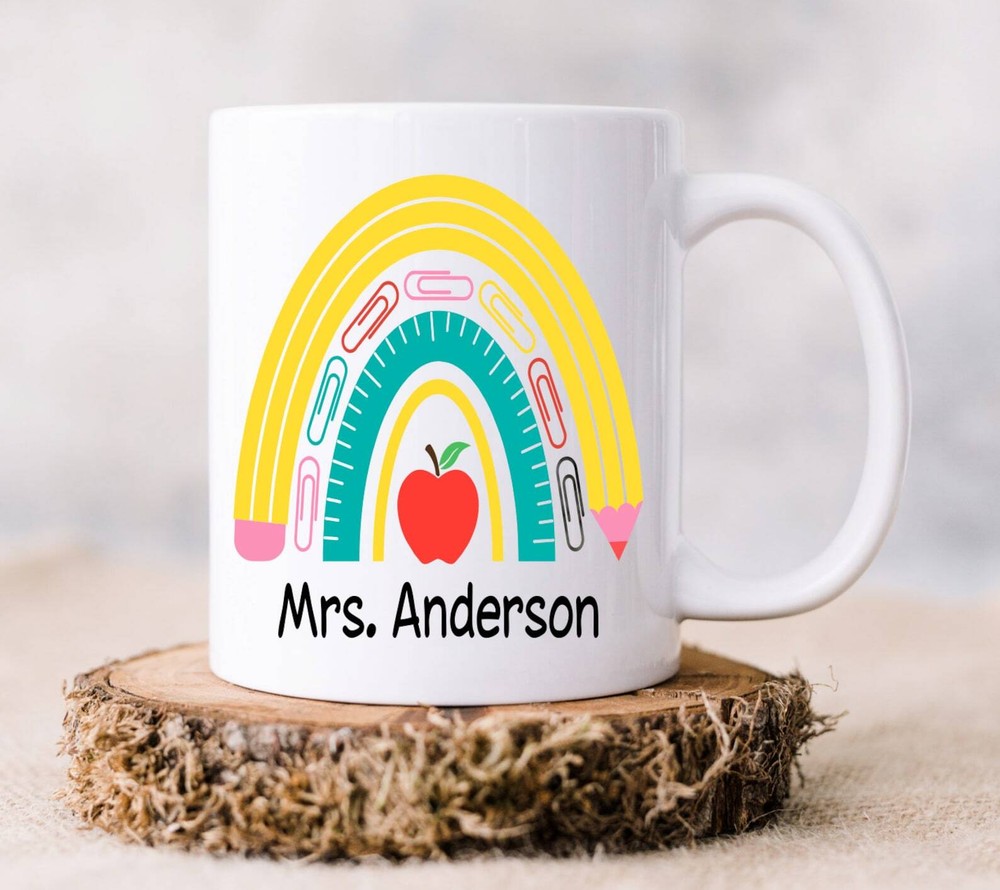 Teacher Mug Personalized Teacher Coffee Mug Teacher Cup Teacher Gifts Teacher Ap