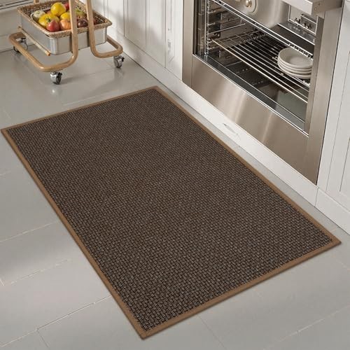 Farmhouse Washable Kitchen Rugs Non-Slip 20x32 Comfort Floor Mats