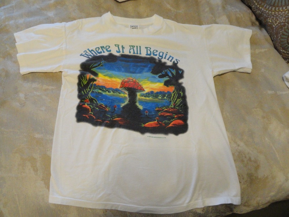 Vintage 1995 Allman Brothers Band Shirt Size L Where it all begins