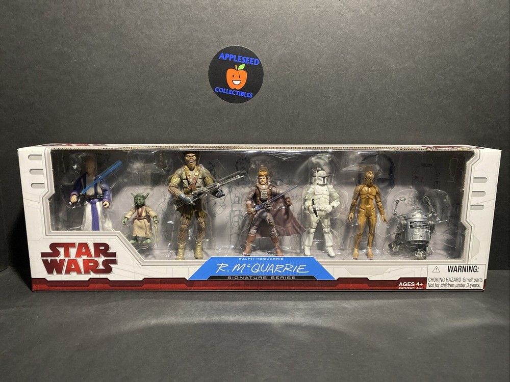 Star Wars Ralph Mcquarrie Signature Series Concept Collection Figure Set
