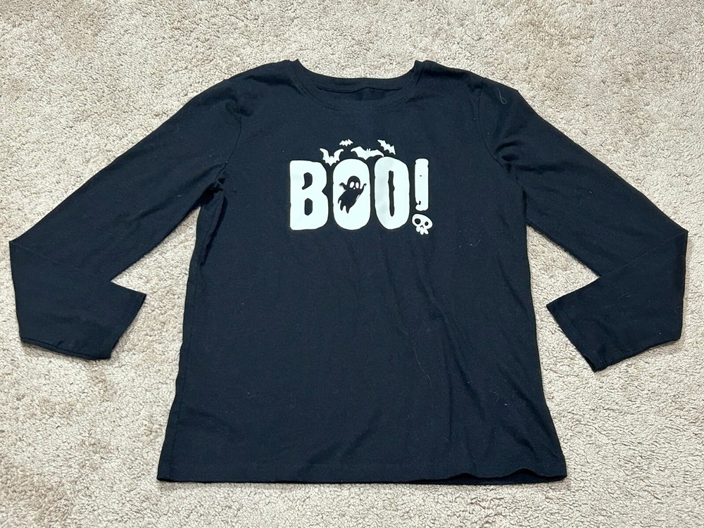 Wonder Nation Girls Shirt Size XL (14-16) Halloween Casual Long Sleeve T-Shirt