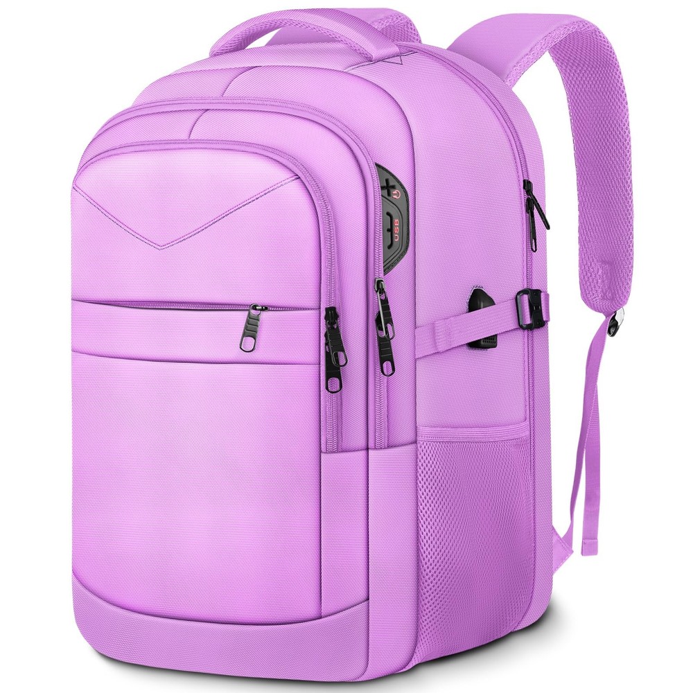 Sleek 15.6 Inch Travel Laptop Backpack with USB Charging Port