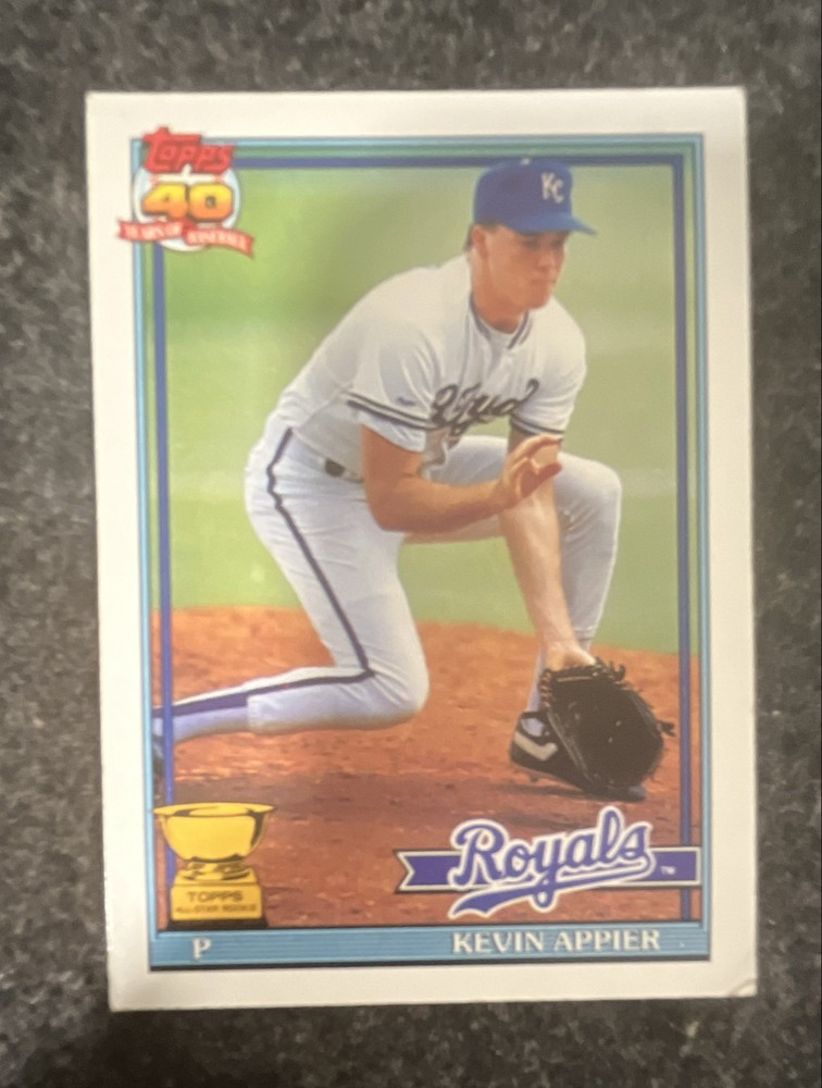 1991 Topps - Kevin Appier #454 A*