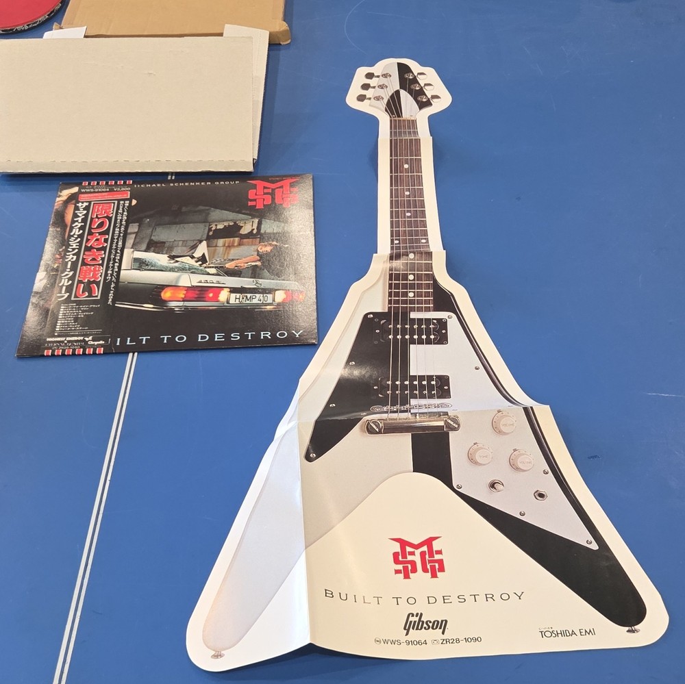 Michael Schenker Group - Built to Destroy JAPAN LP Vinyl Record Scorpions UFO