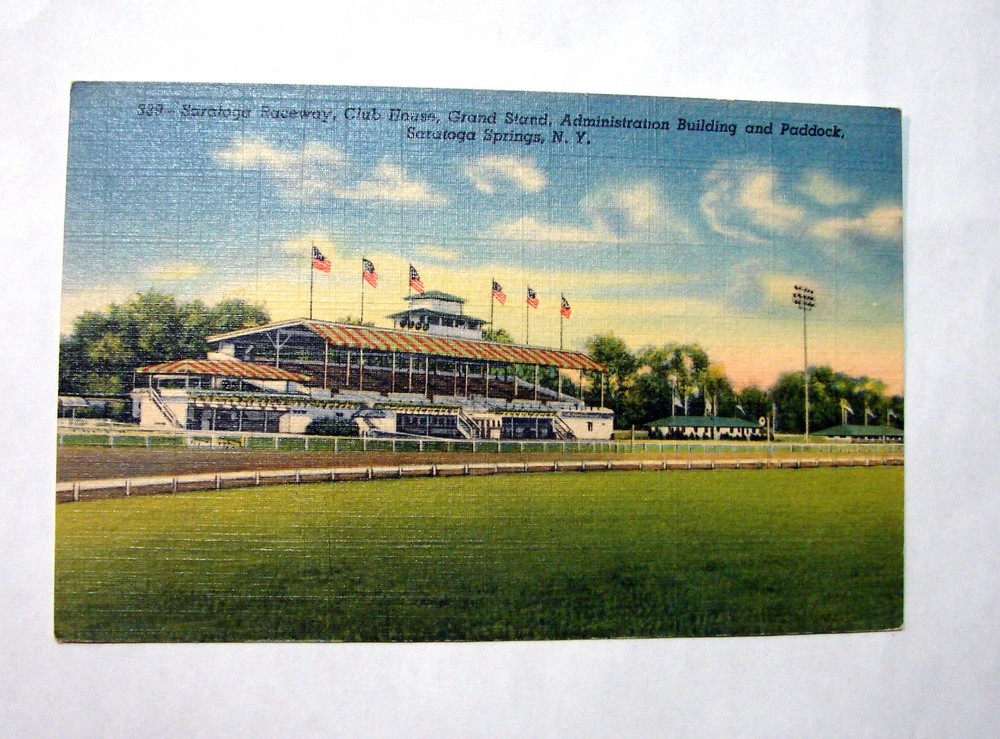 Vtg Linen Postcard 