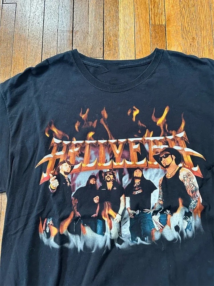 HELLYEAH Band Gift For Fans Black T-Shirt Cotton All Size  BL1598