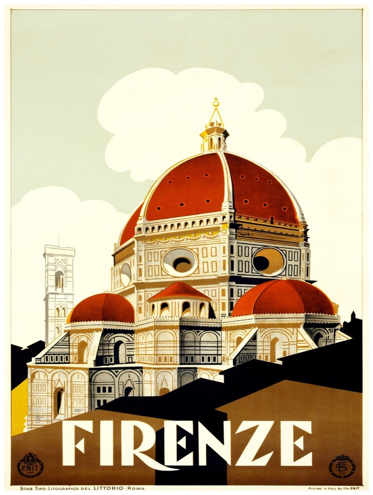 7584.Decoration Poster.Home Room wall art design print.Firenze Florence.Italy