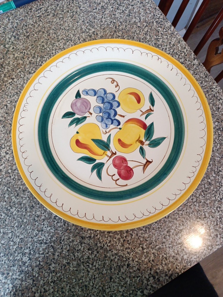 Vintage Stangl Pottery FRUIT Pattern 14.5
