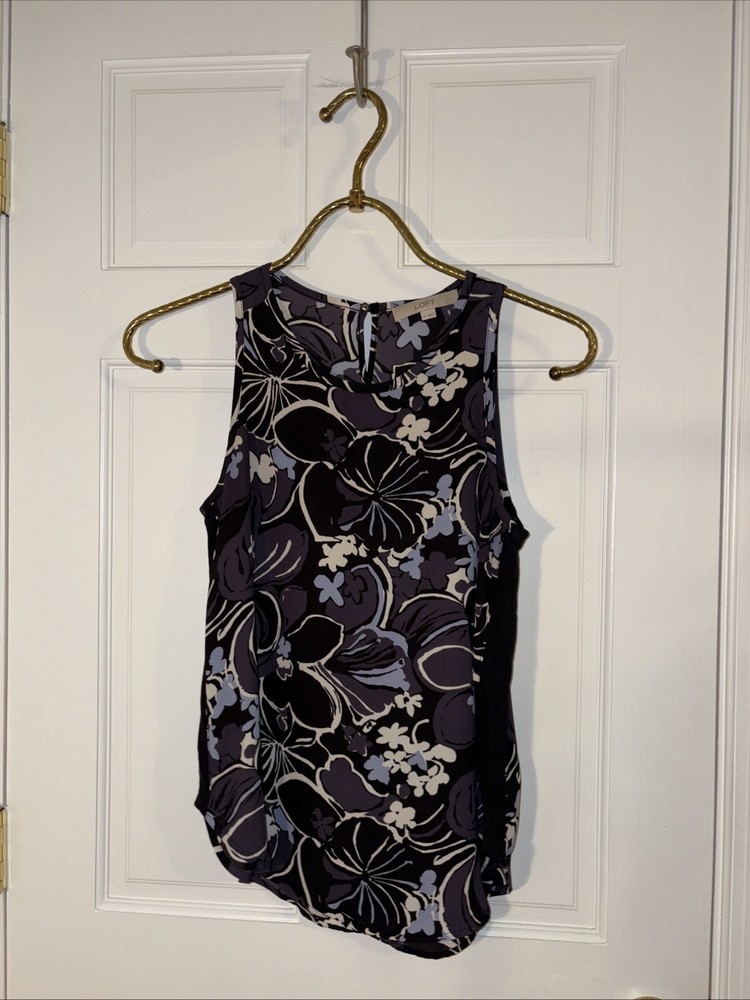 Loft Sleeveless Blouse Women Size XS