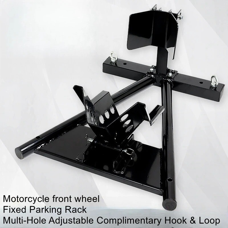 Motorcycle Trailer Rack Limiter Front Wheel Parking Stationary Bracket Starter