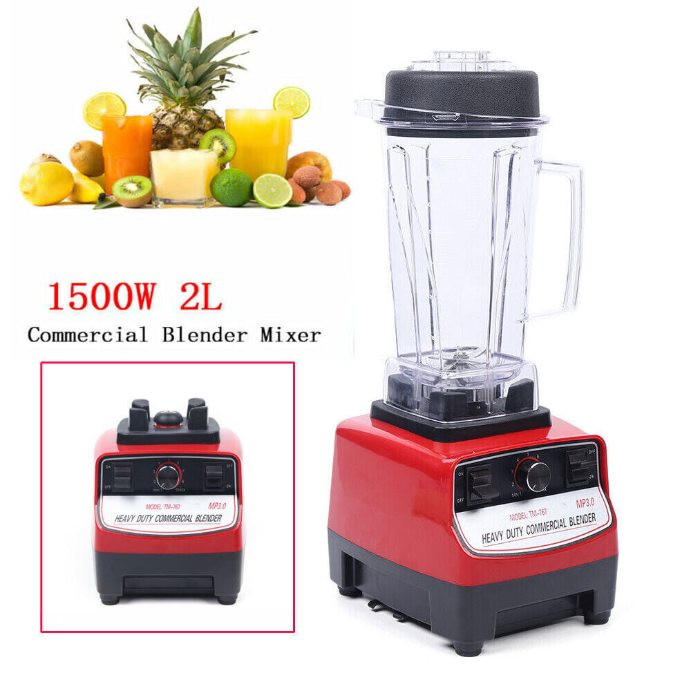2HP Professional Blender Commercial Blender Smoothie Maker Heavy Duty High Speed