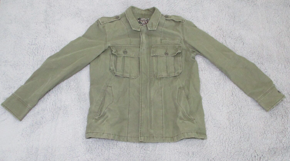 Old Navy Jacket Men Medium Utility Field Chore Barn Outdoor Work wear Tough