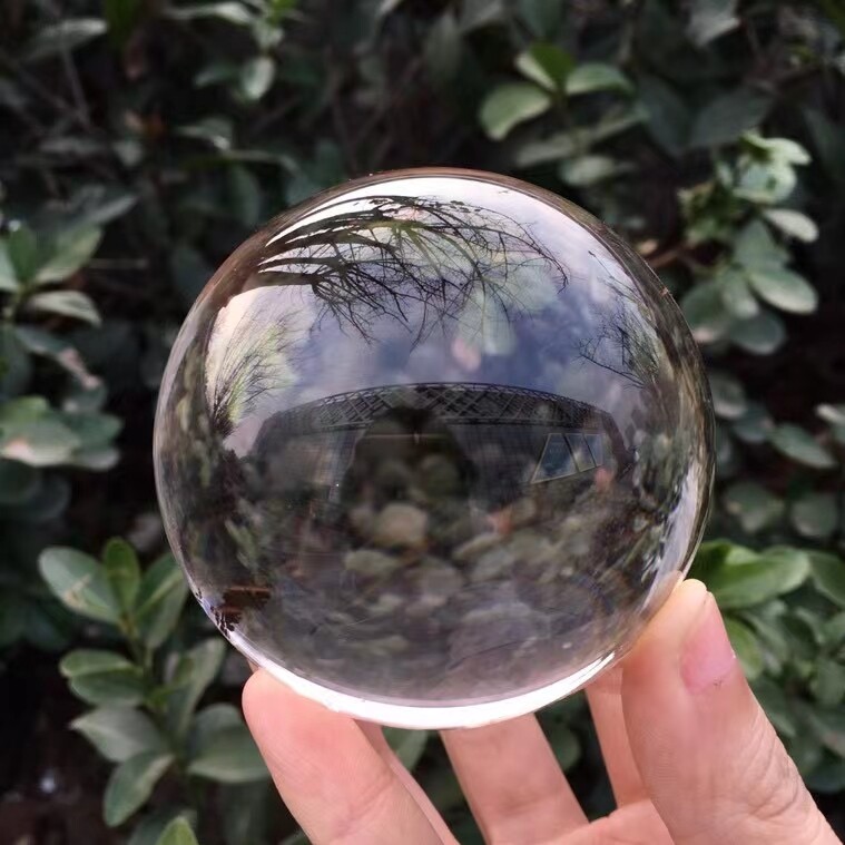 1.14LB Top Natural Clear Quartz Ball Crystals Reiki meditation Sphere healing