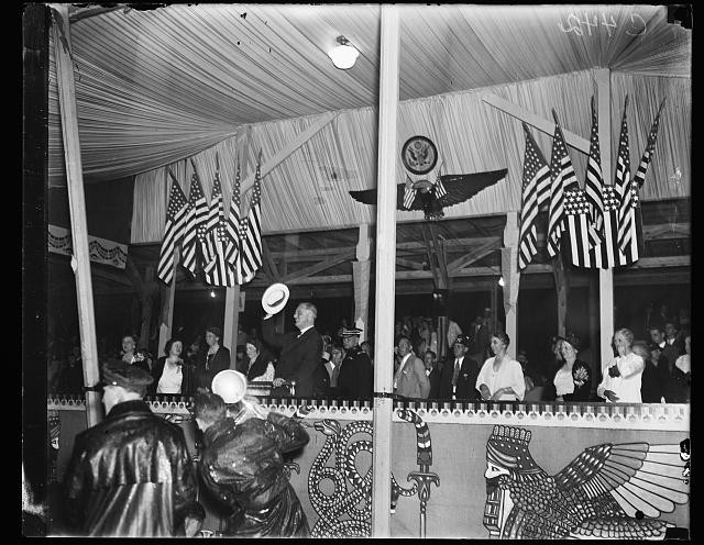 Photo:PRESIDENT ROOSEVELT AND DANA S. WILLIAMS