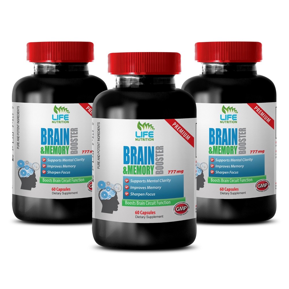 Raise Serotonin Level - Memory & Brain Booster 775 - Acetyl L Carnitine Caps 3B