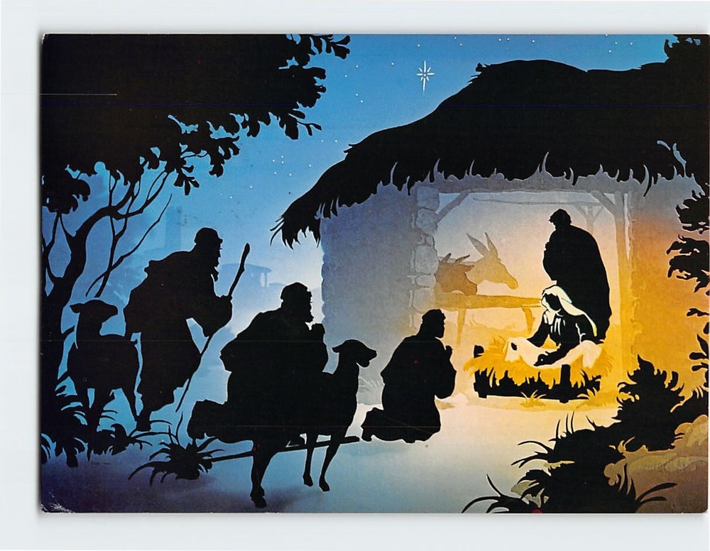 Postcard Adoration Of Shepherds