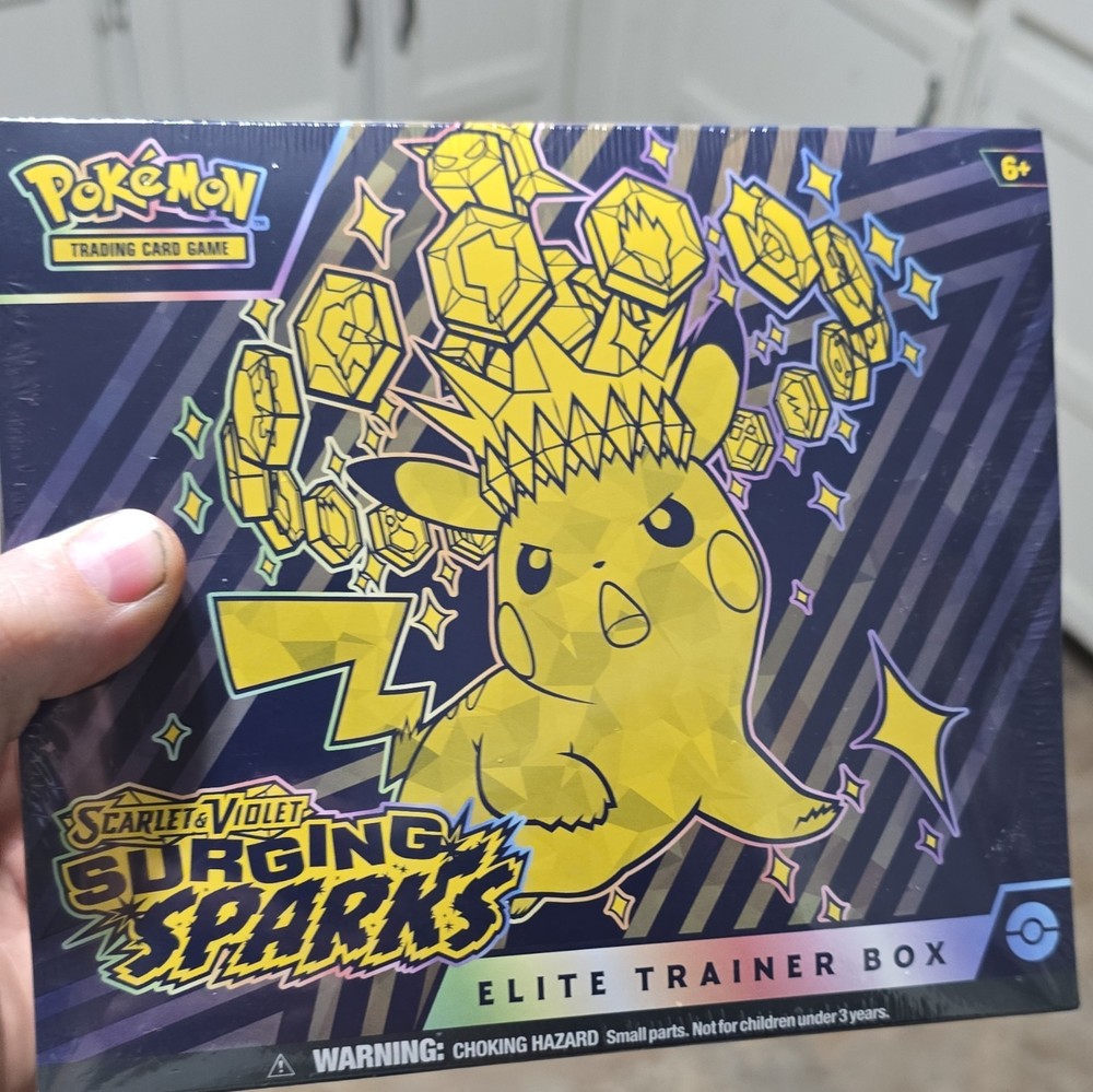 Pokémon TCG Scarlet & Violet Surging Sparks Elite Trainer Box Booster English 2…