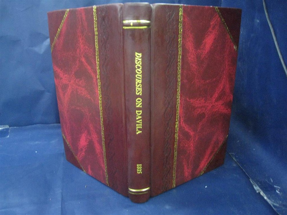 18th Century Leather Bound Discourses On Davila Political History Series