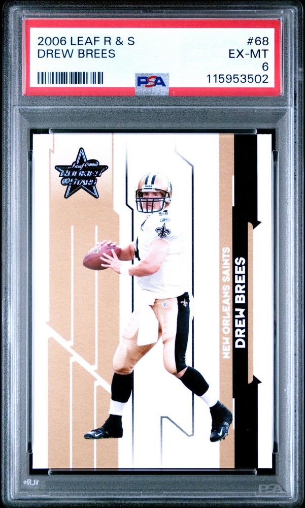 2006 Leaf Rookies & Stars - Drew Brees #68