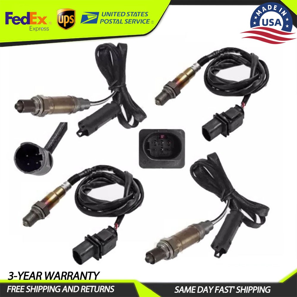 4 Oxygen Sensor Pack For 03-06 BMW 3.0L 325i 325ci 525i 2.5L 330i 330ci 530i X3