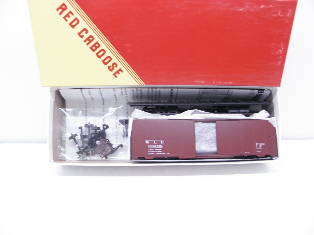 Red Caboose 40' Aar Boxcar - Wheeling & Lake Erie - Wle #23299 -Ho Scale