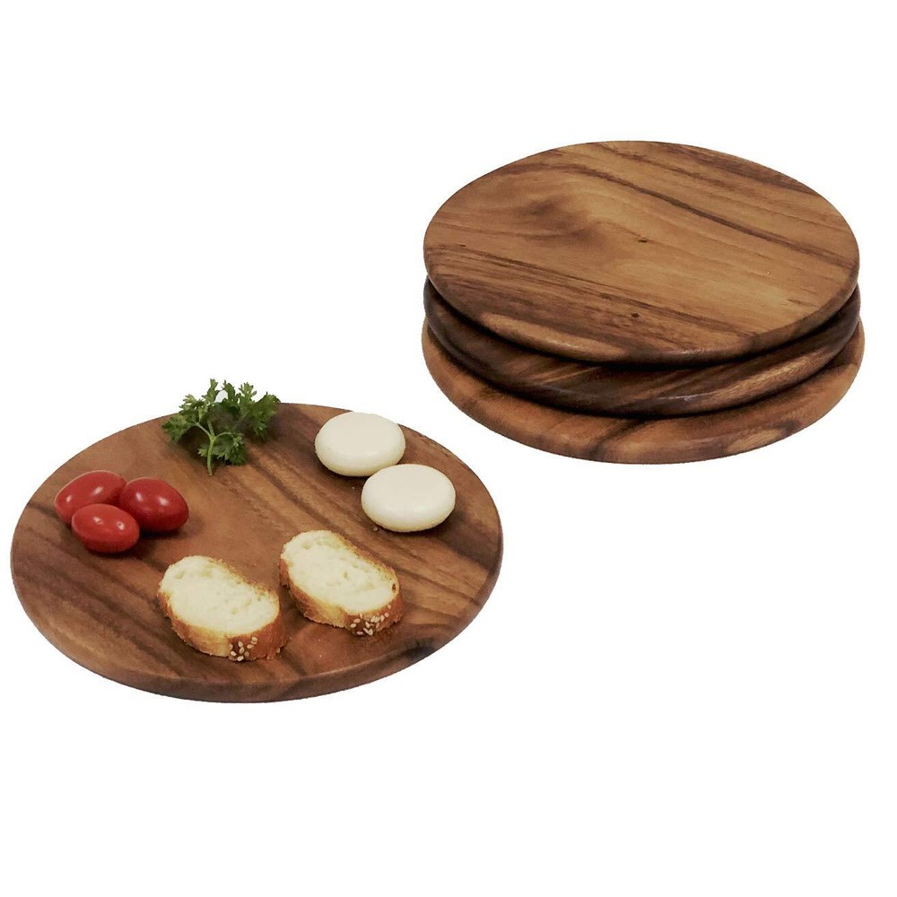 Acacia Wood Set Of 4 9