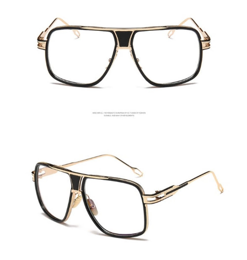 Vintage Metal Frame Sunglasses for Women with UV400 Protection & PC Lens