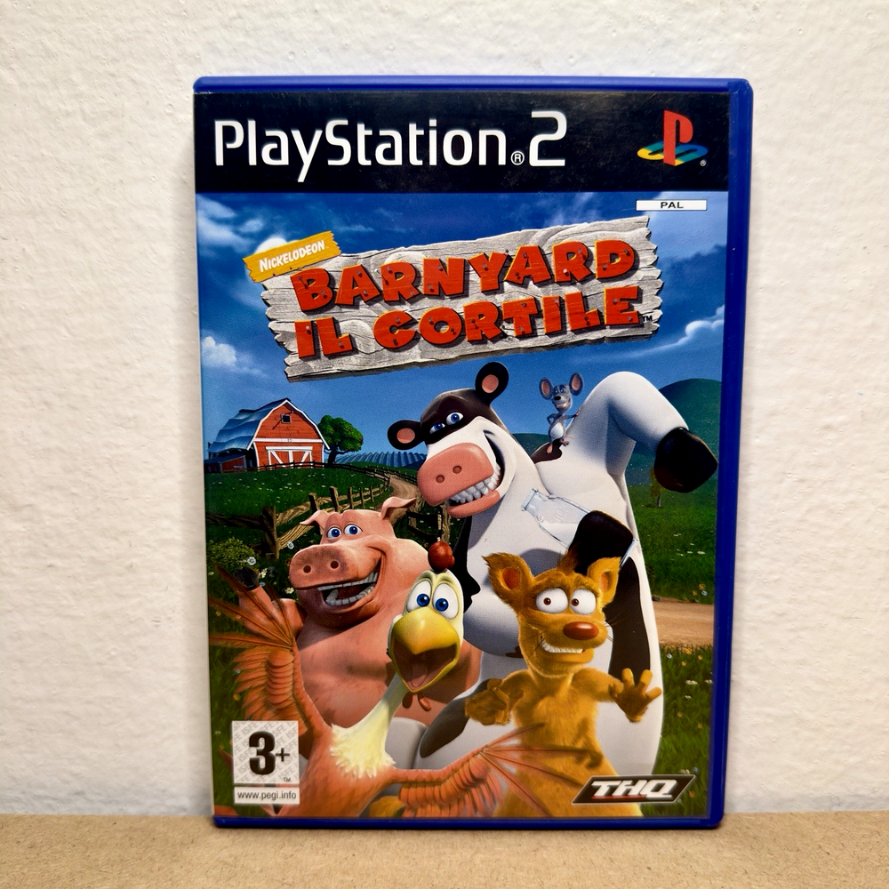 Barnyard The Courtyard PS2 | New Mirror Disc | Full Game | PAL ITA