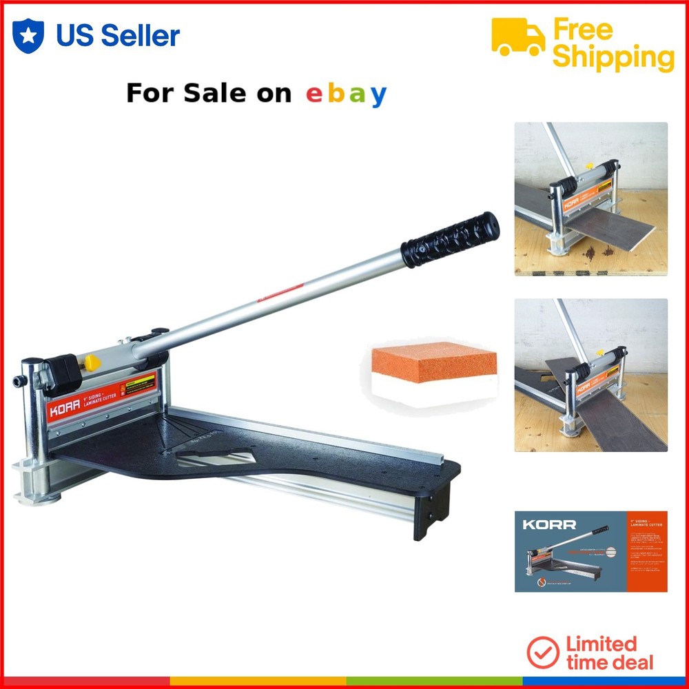 Heavy Duty 9 Inch Aluminum Laminate Flooring Siding Cutter for Precision Fence Cuts