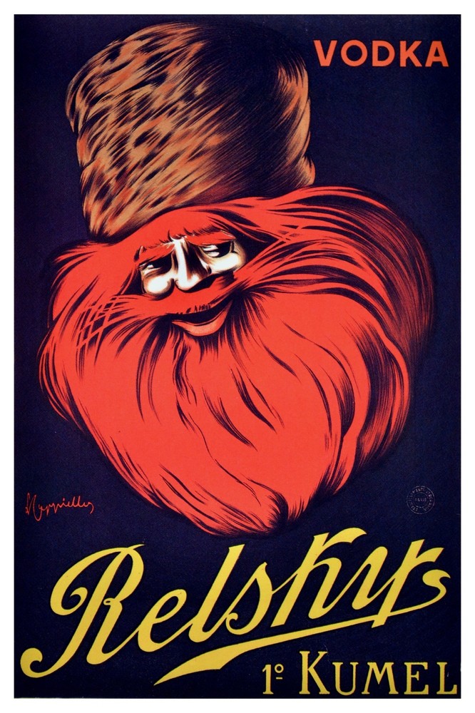 Vodka Relsky Advertisement Decoration Poster. Home Graphic Art Design 3917