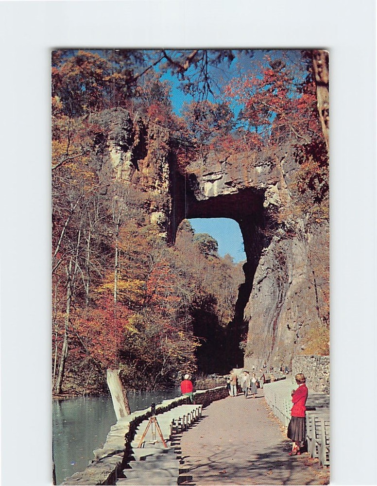 Postcard Natural Bridge Virginia USA
