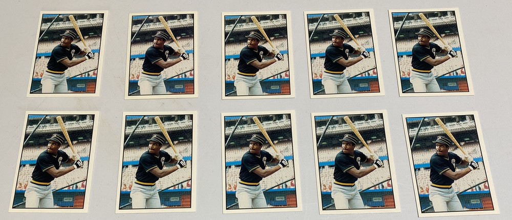 1987 Action All Stars Barry Bonds RC #6 Lot Of 10