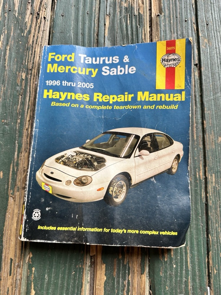 Haynes: Repair Manual FORD TAURUS MERCURY SABLE 1996 thru 2005