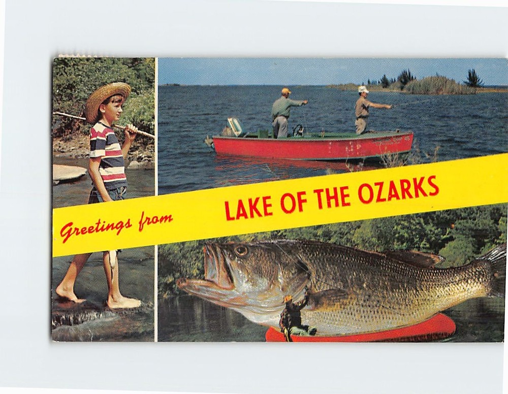 Postcard Greetings from Lake of the Ozarks USA
