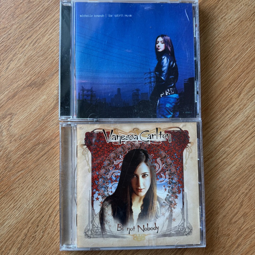 Vanessa Carlton Michelle Branch CD Lot Be Not Nobody The Spirit Room 2000s Pop