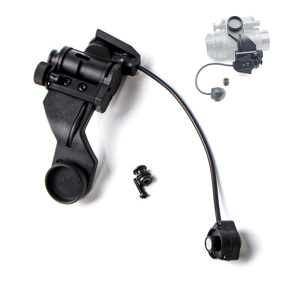PVS-14 J Arm Auto ON/OFF Helmet NVG Mount Night Vision Dovetail Bracket Adapter