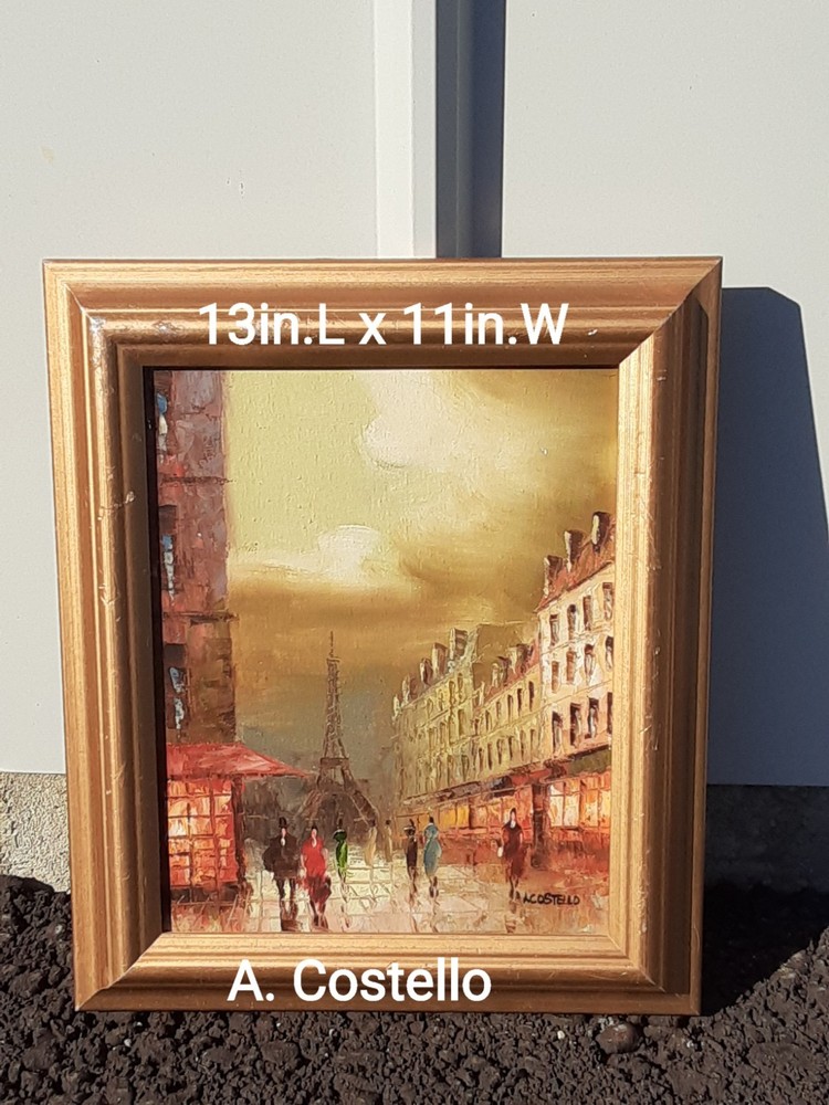 Original Oil Painting Framed