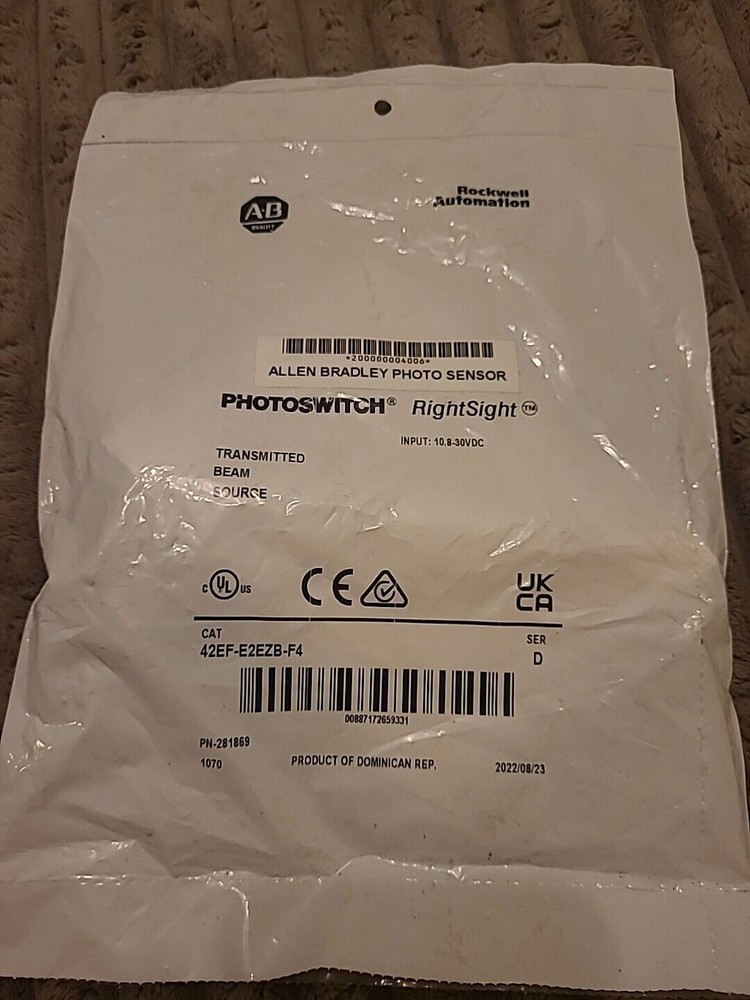 1 PC NEW Allen Bradley 42EF-E2EZB-F4 Ser D Sensor Fast Shipping Free Delivery