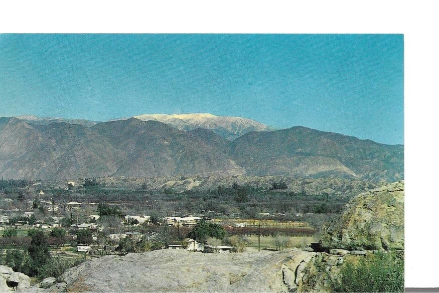 Vintage Chrome Postcard San Jacinto Valley Hemet CA  008021