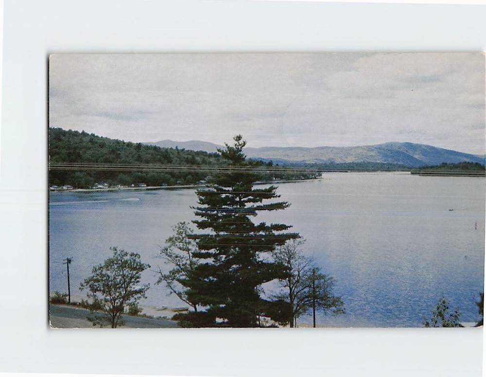 Postcard Newfound Lake & Sugar Loaf Mountain Bristol New Hampshire USA