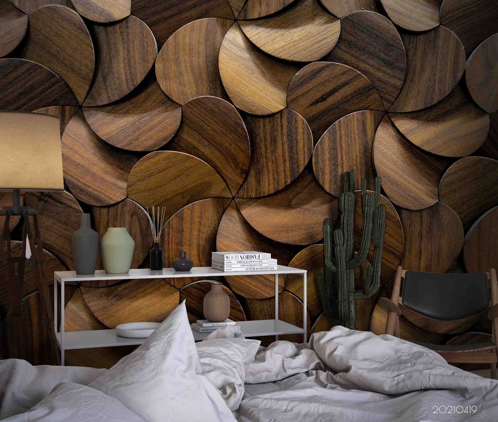 3D Woodwork Texture Wall Murals Wallpaper Murals Wall Sticker