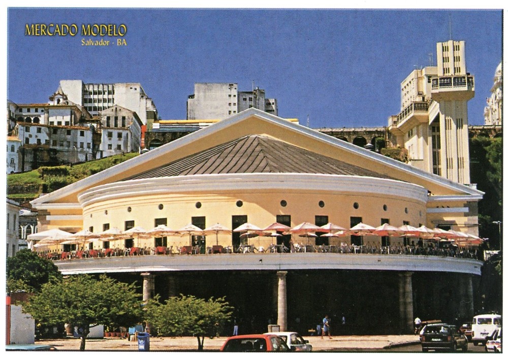 Mercado Modelo, Salvador, Brazil --POSTCARD