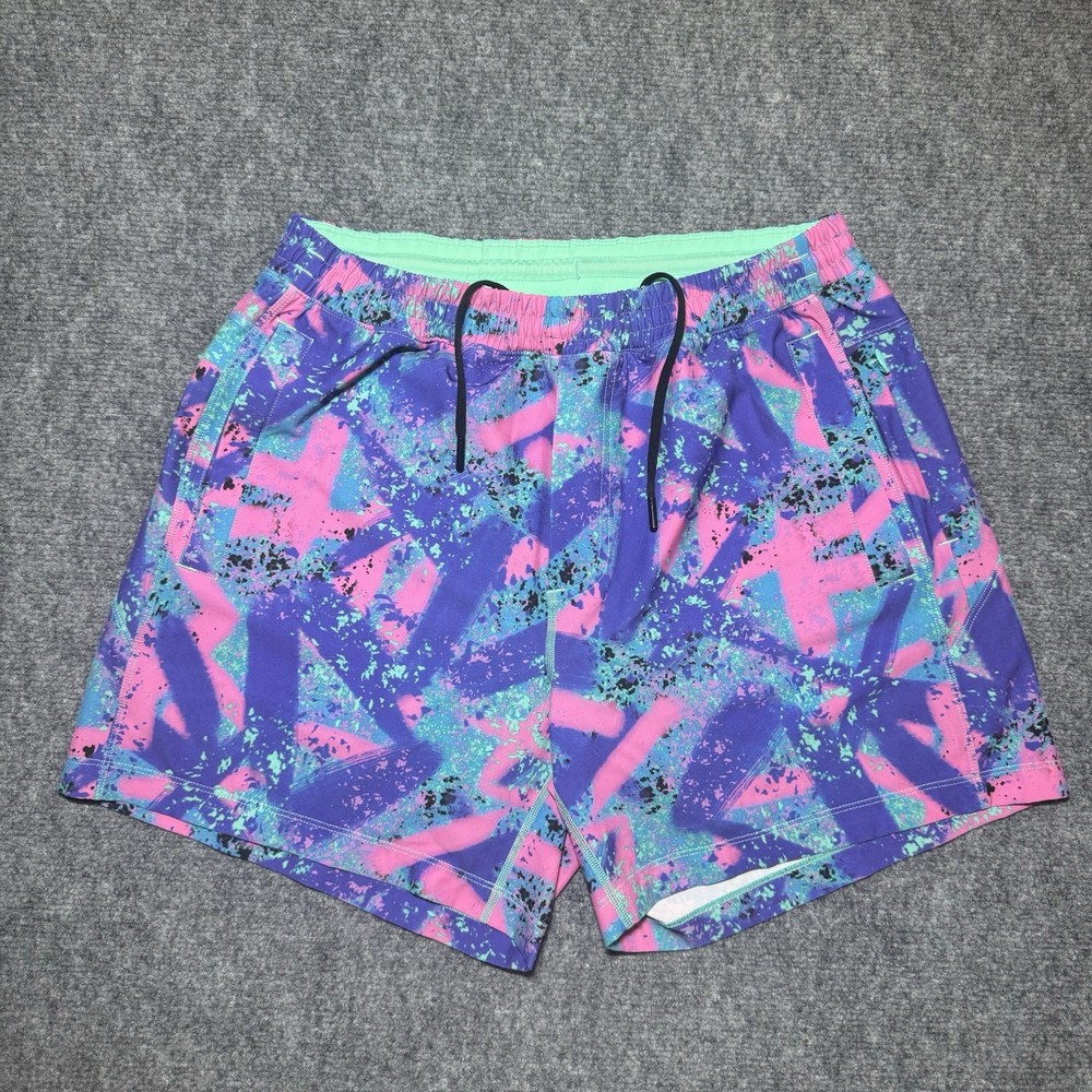BirdDogs Shorts Men L Short Purple Pink Boom Your Boomstick Lined Gym 6