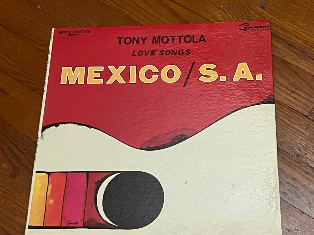 TONY MOTTOLA Love Songs Mexico / SA ORIGINAL LP Vinyl Muzak Album