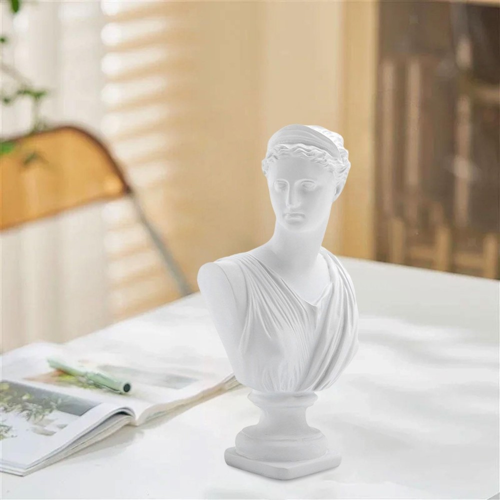 Greek Goddess Statue Mythology Figurine Artwork Desktop Home Decor