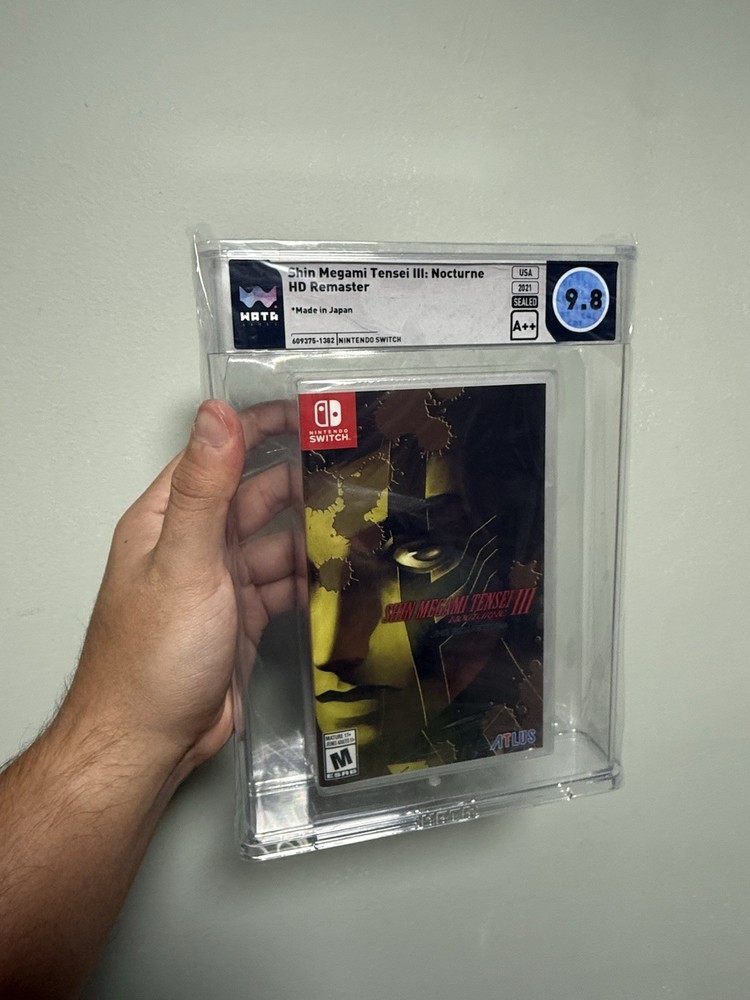 Shin Megami Tensei III Nocturne HD Remaster (Switch) WATA 9.8 A++ Sealed