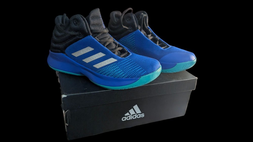 Adidas Pro Spark 2018 Blue Size K 4 W