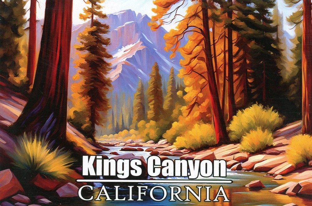 Kings Canyon National Park, Near Fresno, California --New POSTCARD