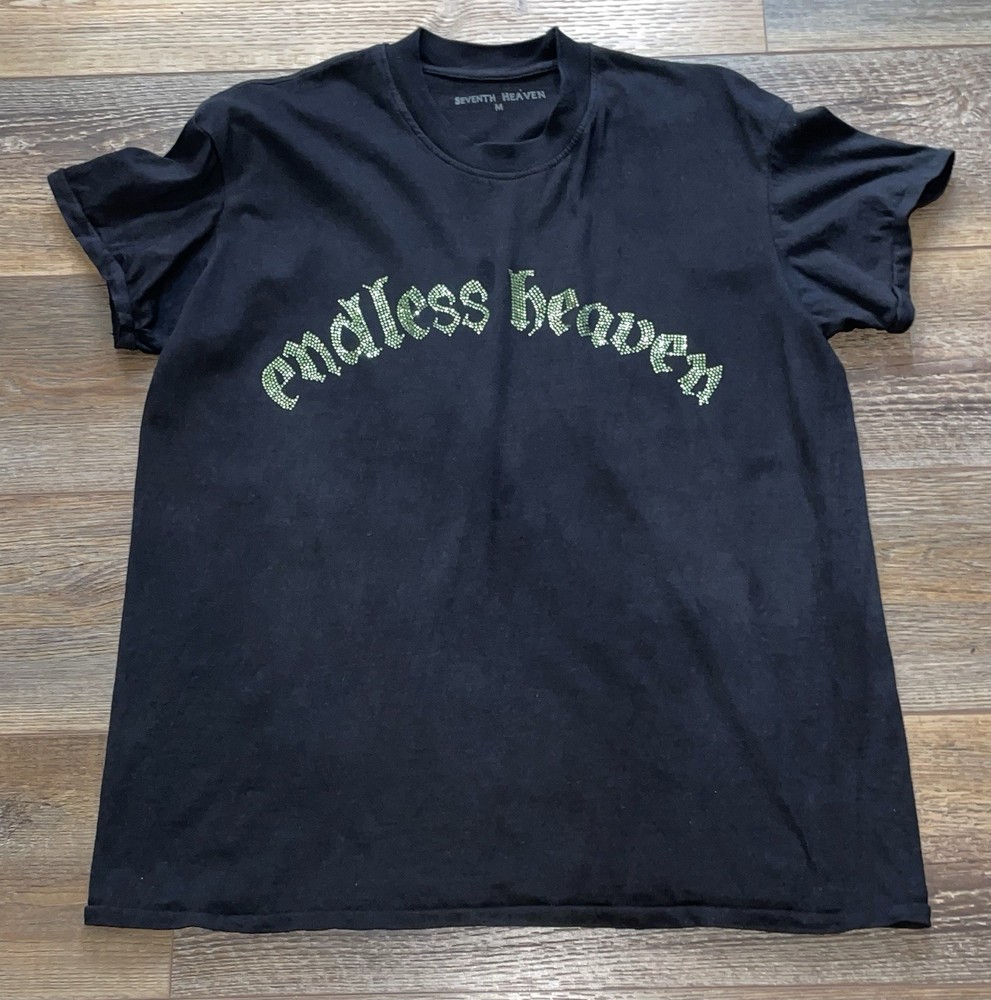 Seventh Heaven Wreckpack Endless Heaven Tee Shirt Mens M Fashion Designer