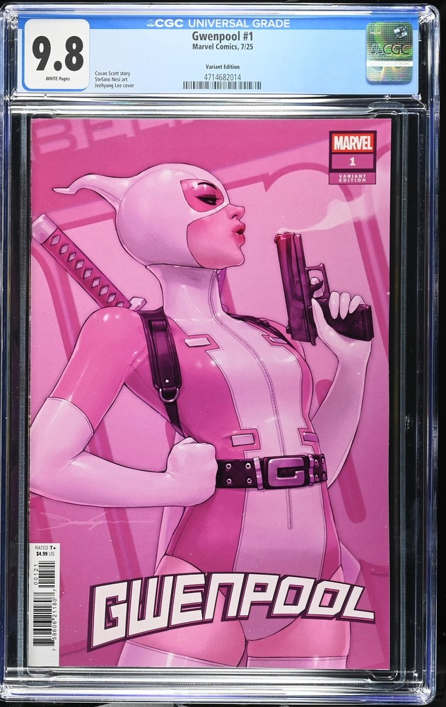 Gwenpool 1 CGC 9.8 Lee Variant Edition